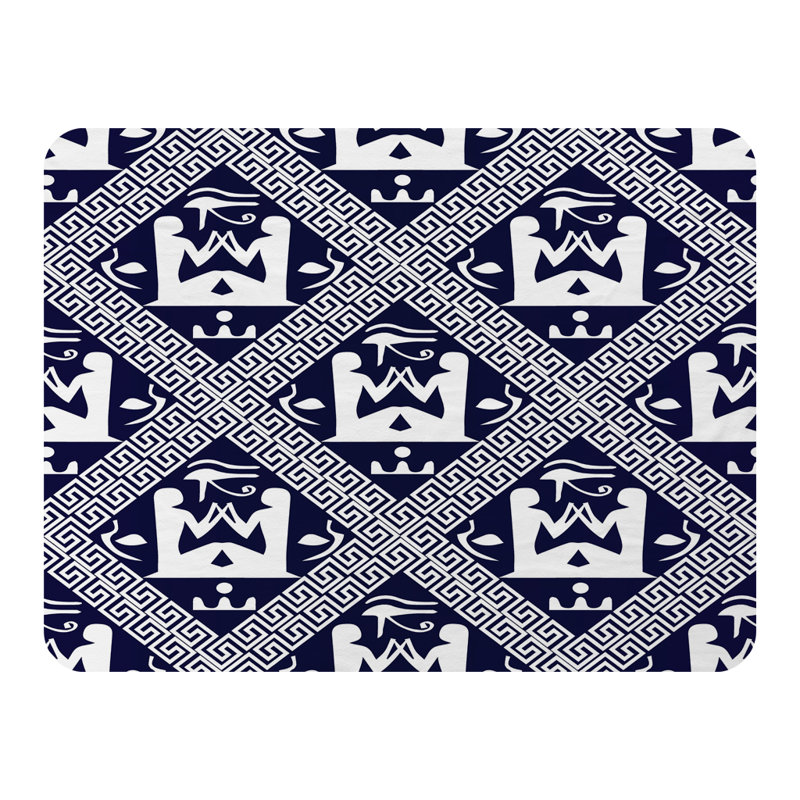 Pugliese Quilted Throw Blanket, Navy