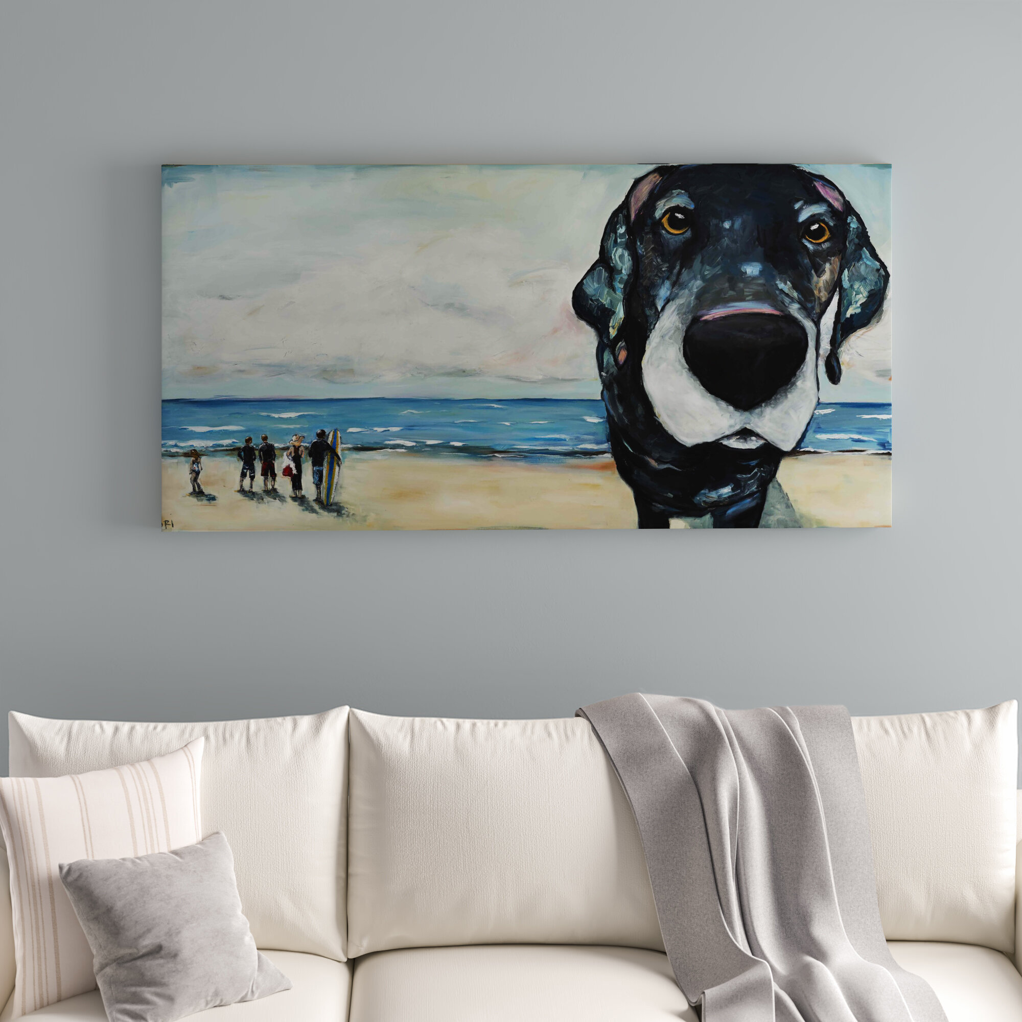 Beachcrest Home™ Macdaddy By Tori Campisi - Wrapped Canvas Print 