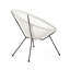 Ensemble de 2 chaises d'extérieur Modern Clean Lines-130604582