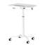 Support d'ordinateur portable avec plateau de table réglable en hauteur et inclinable
