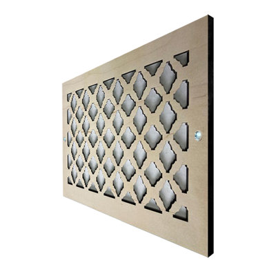 Stellar Air White Wall And Ceiling Registers - 8x8 (Duct Opening) 10x10 Overall Size -Imperials
