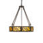 Luminaire suspendu inversé 24 po Dean