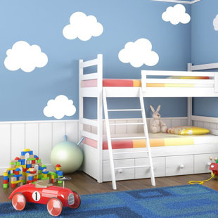 Adhésif décoratif nuages
