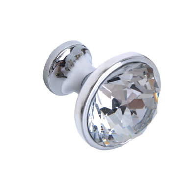 Poignée anneaux Utopia Alley Gleam Crystal