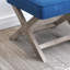 Repose-pieds carré standard touffeté de 19,5 po de largeur