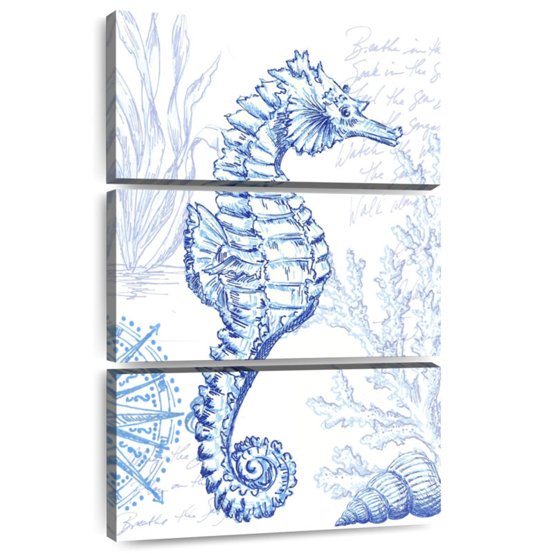 Brampt Coastal Sketchbook Seahorse