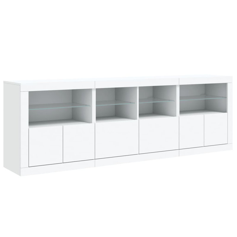Bashiri 202cm Sideboard, White