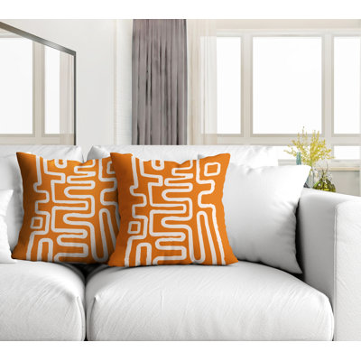 Coussin décoratif carré intérieur / extérieur Miroir