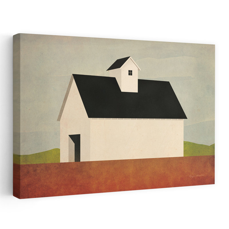 Automne, grange d'automne - Architecture, granges d'automne, art noir, H 16 po x l 24 po
