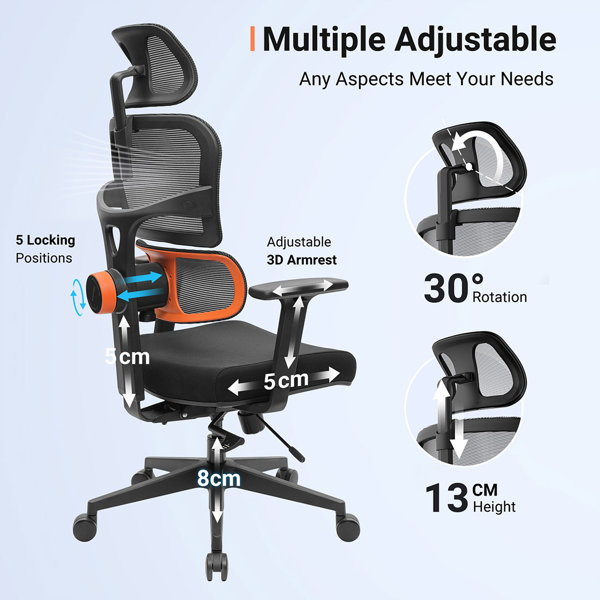 OC12-PRO, Ergonomic Office Chair