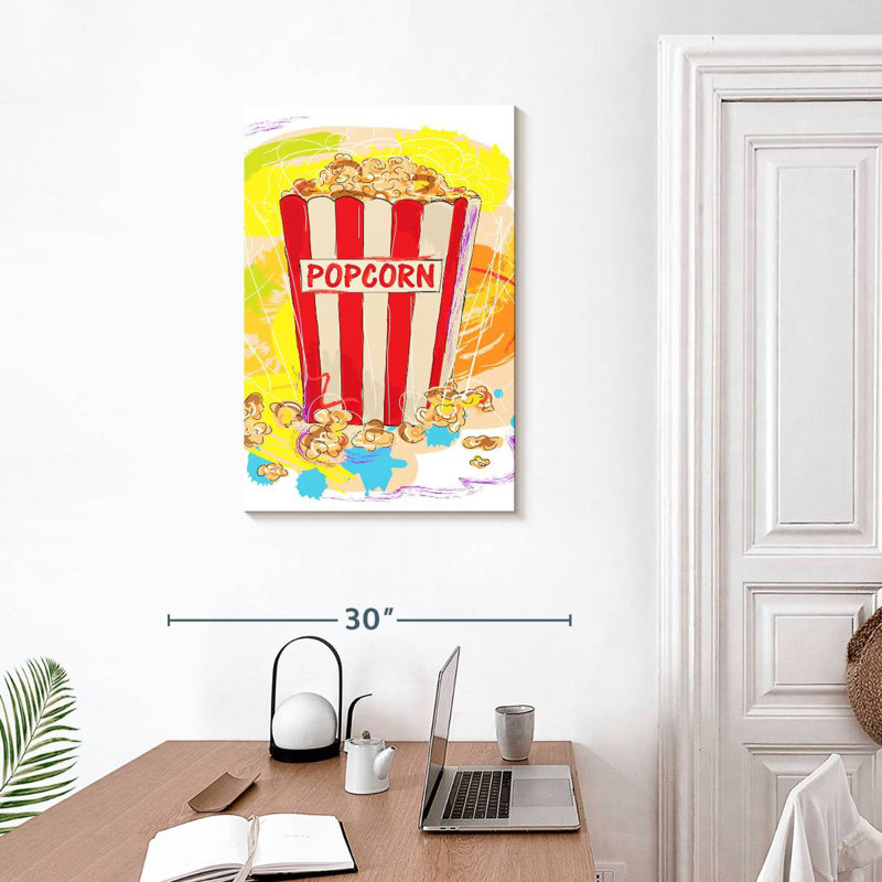Yarlin Popcorn, 30" H x 20" W