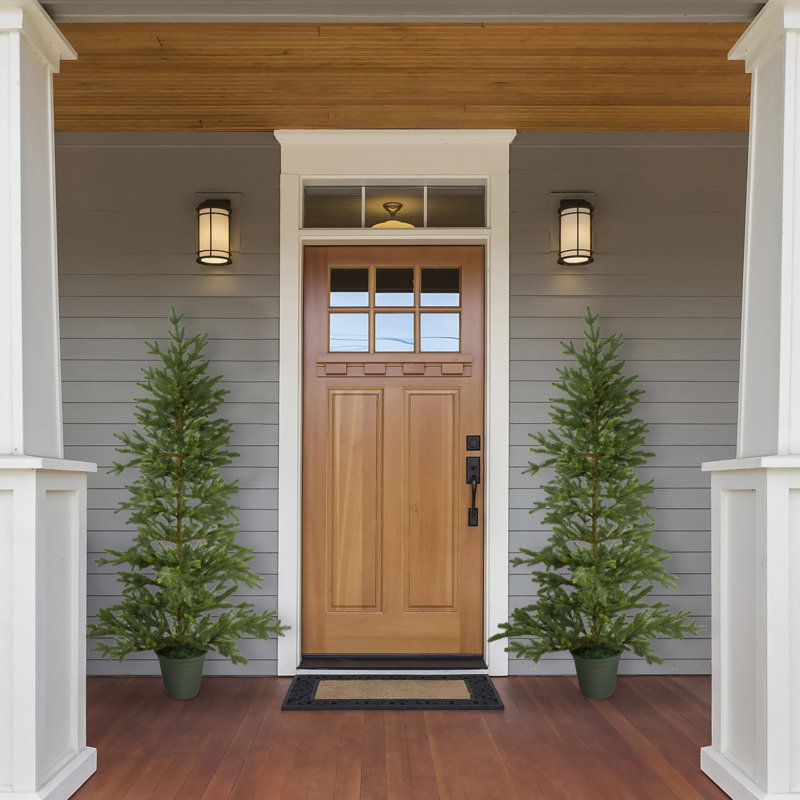 Arbre de Noël artificiel pin en pot 6 pi Noble