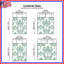 Green Leafy Damask Comforter-125233418
