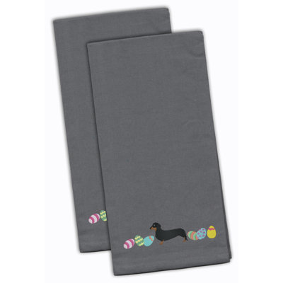 Cotton Embroidered Tea Towel Kitchen Towel