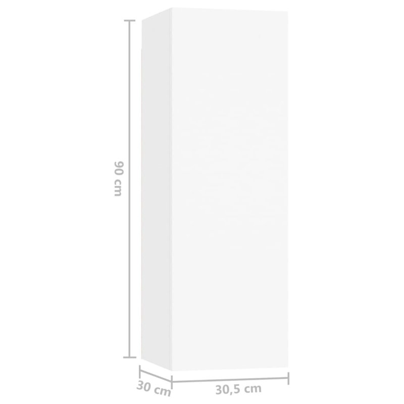 Azbill Unfinished Entertainment Centre for TVs up to 32", White