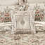 Pecora 18" Square Decorative Throw Pillow Coral
