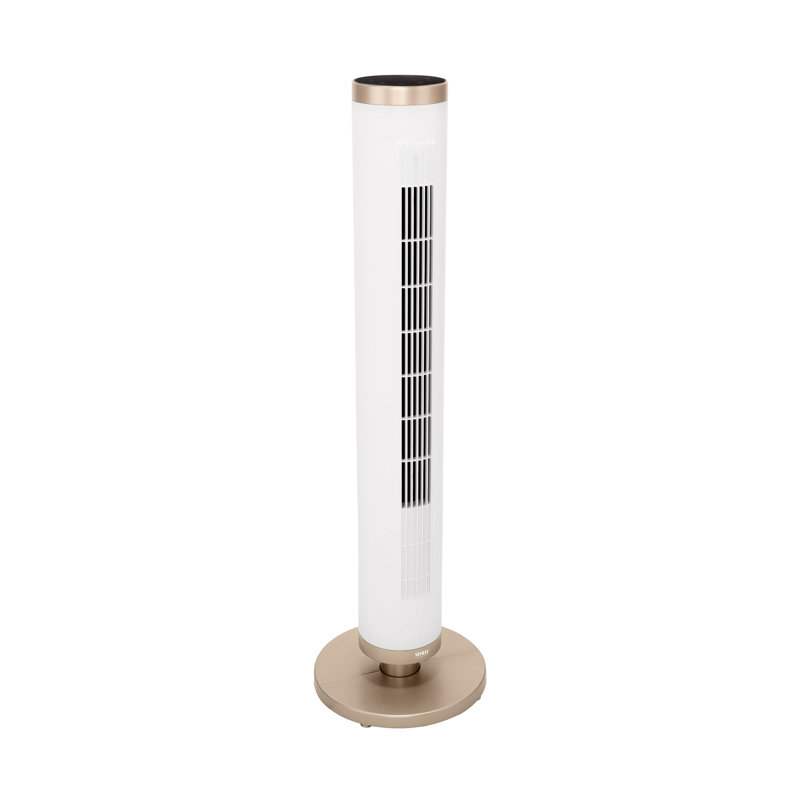 Ventilateur tour UltraSlimLine® avec lumière - blanc