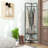 Ebern Designs Corner Coat Rack With Shelves Freestanding Hall Tree With Top Hanger White-464817581