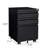 3-drawer Mobile Filing Cabinet With Lock – Metal Under-desk File Cabinet For Legal/letter/a4 Size, 2 Stationery Drawers (1 Pencil Tray) + 1 File Drawer, 5 Casters (2 Brakes + 1 Anti-tip), Easy Installation-776439642