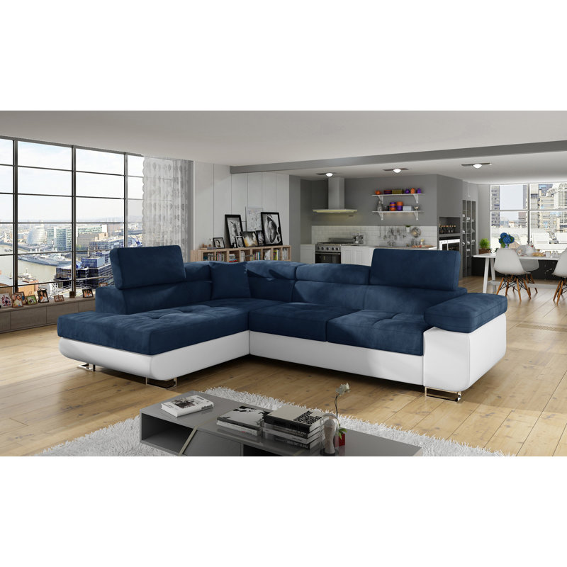 Lisnagarvey 3 Seater Sofa Bed, Left Hand Facing