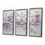 «Mauve mauve lilas Melody I», ensemble d'art mural lilas-107201055-107201054
