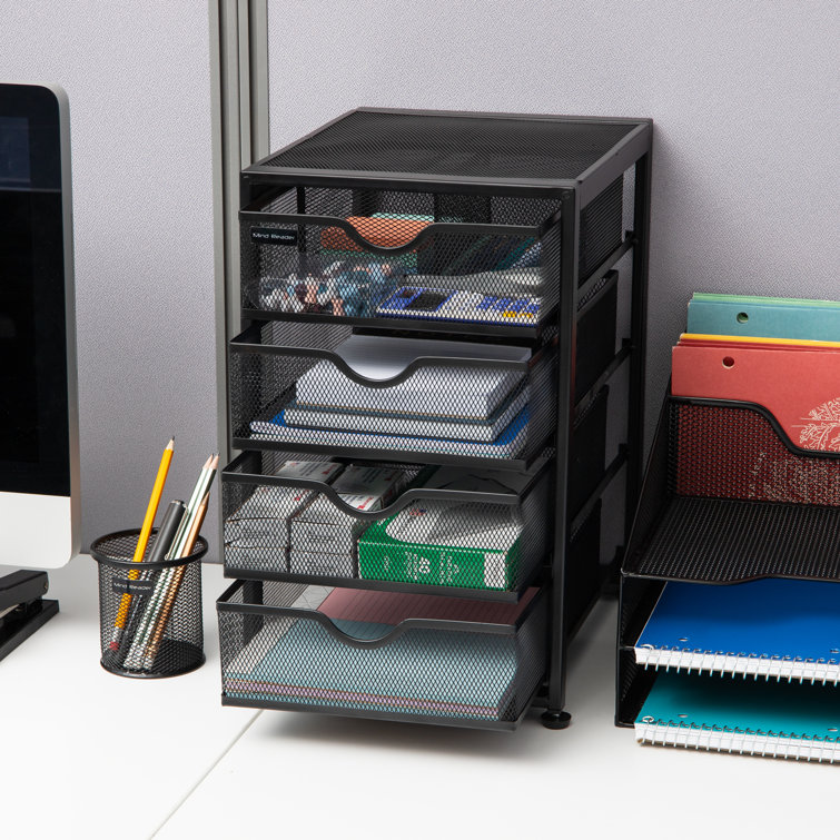 4-Drawer Desktop Paper Organizer