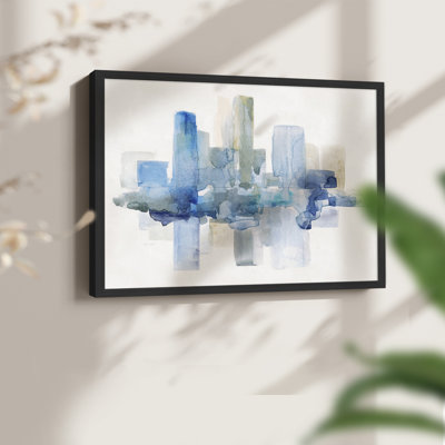 Soft Skyline II -Framed Print - Restickable