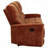Trask Burnt Reclining Sofa