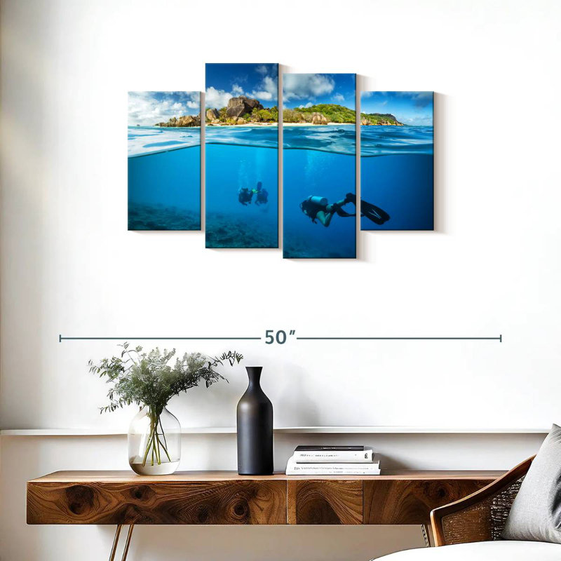 Sireci Diving, 22" H x 36" W