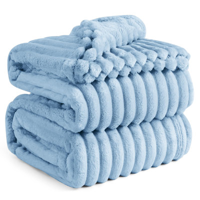 Couverture en flanelle douce pour lit et canapé GentleSoft ™ ️, décoration intérieure, cadeau toutes saisons