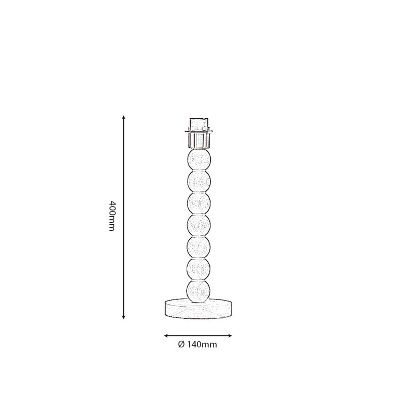 Wood Lamp Base Lamp
