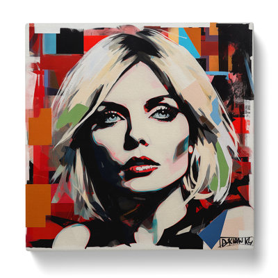 Debbie Harry Constructivism - No Frame Print