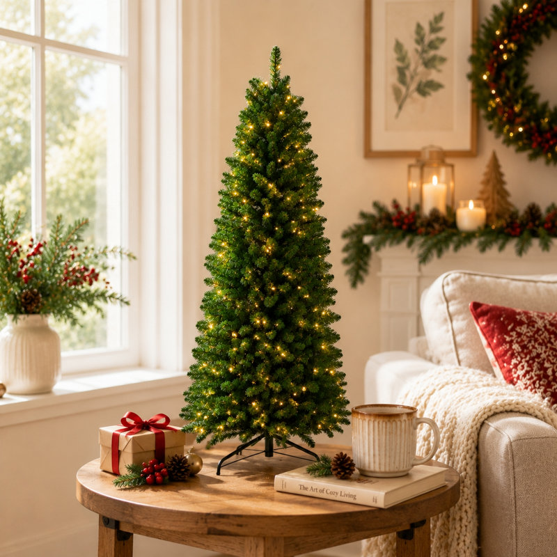 Faux Tree Plant, 4.5ft