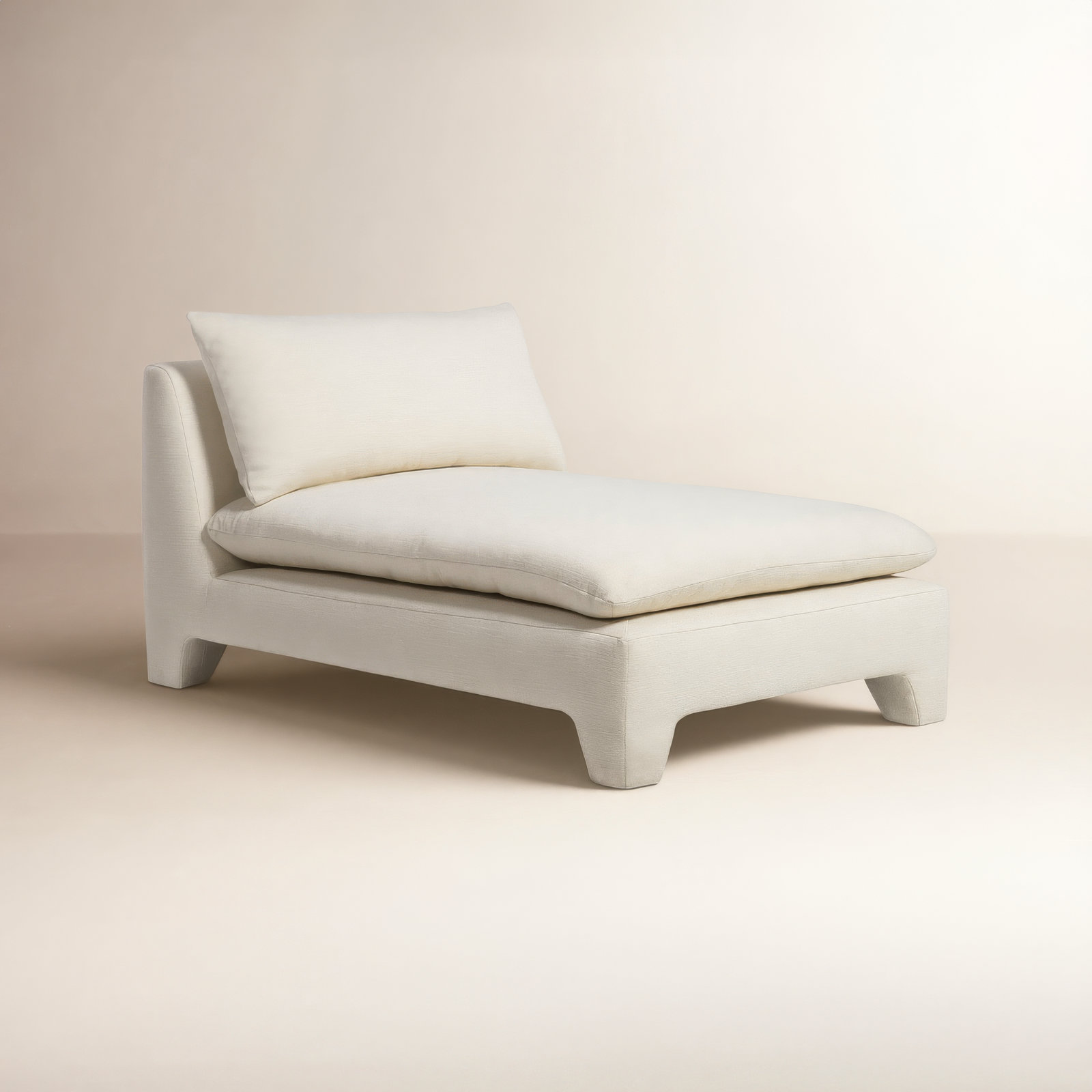 Annie Chaise, Cream Basketweave