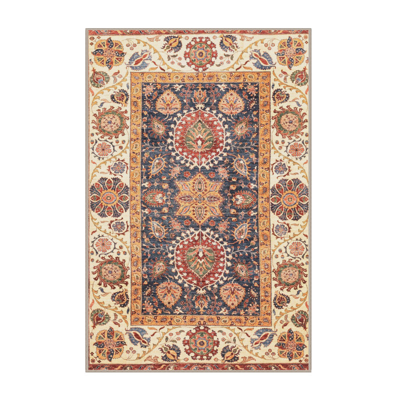 Abstract Indoor Rug, Rectangle 5' x 8'