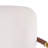 Chaya Indoor Upholstered Bar Stool With Metal Frame, Walnut Finished And Beige Upholstery, Set Of 2