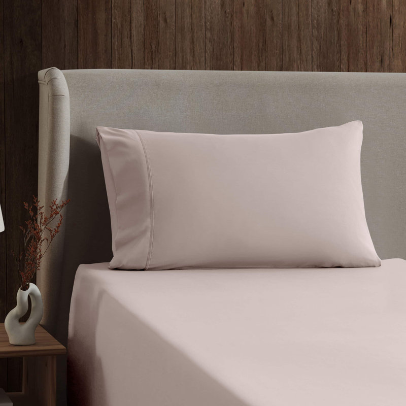 Luxury Collection Classic Smooth Thread Sheet Set, Twin XL, Rose Quartz