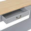Console, table d'entrée, table d'appoint avec tiroirs et tablettes en bois-1032274071-1032275320
