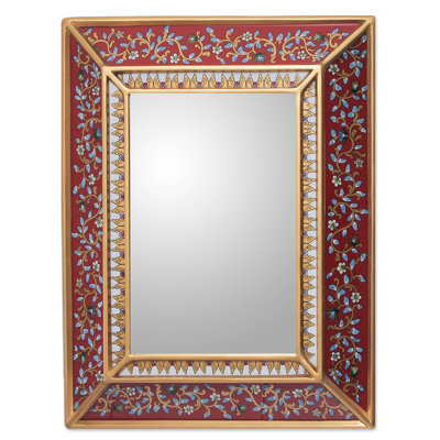 Wilda Solid Wood Flat Mirror