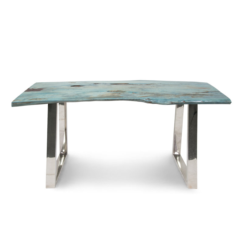 56'' Solid Wood Top Console Table