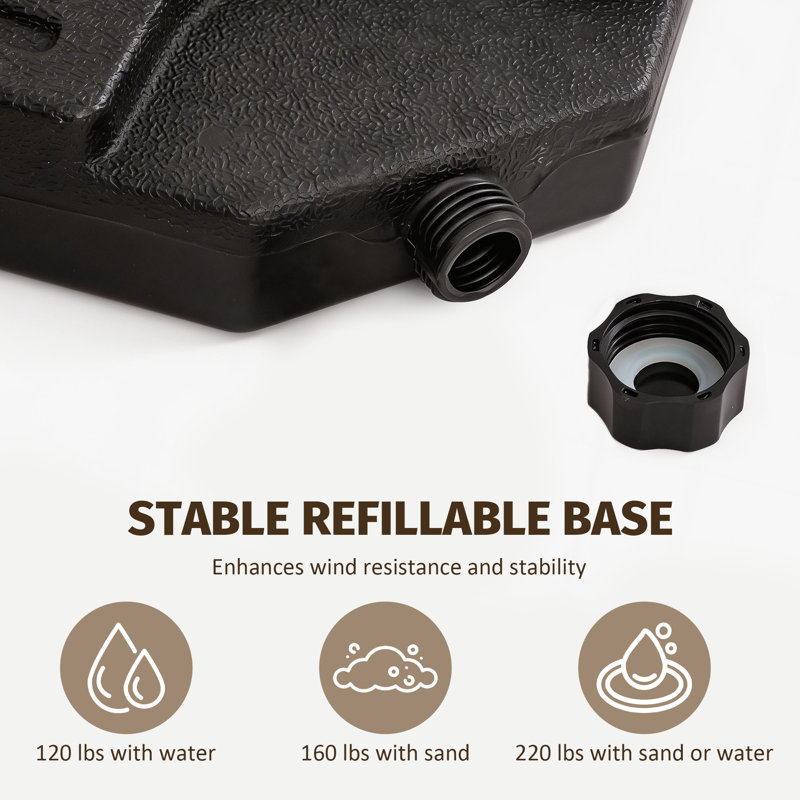 Plastic Umbrella Weight for W Umbrellas