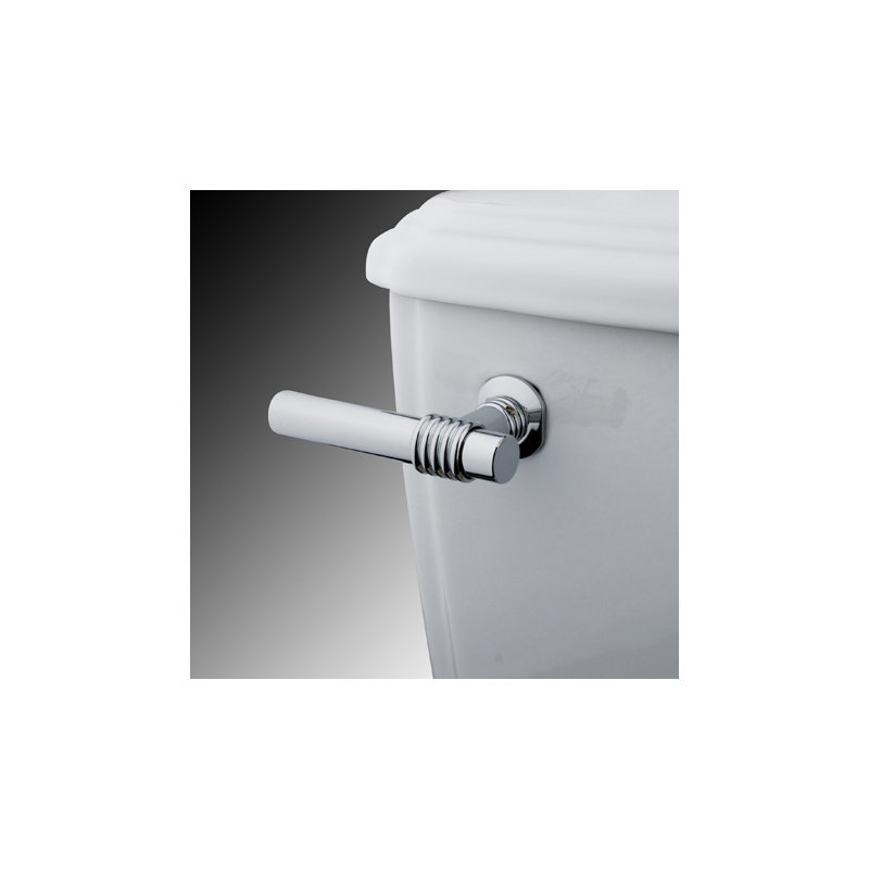 Kingston Brass Milano Front Mount Toilet Tank Lever, Polished Brass