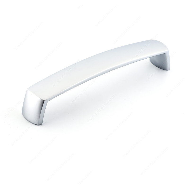 Poignée barre 5 1/32 po Expression Contemporary, Nickel brossé