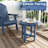  HDPE Small Round Side Table, Sturdy Outdoor Side Table, Weather-Resistant Outdoor End Tables for Patio, Porch, Deck-807496850