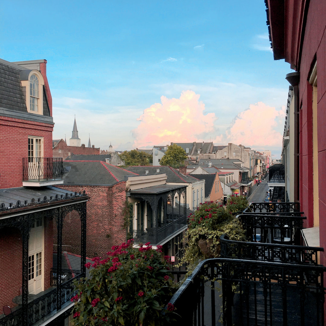 Schlenker French Quarter Skyline View - Wrapped Canvas Photograph