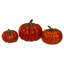 Décorations artificielles de citrouilles d'automne