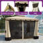 10 pi. L 12 pi. D Pavillon de jardin en acier