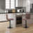 Deristin Swivel Upholstered Adjustable Height Counter Stool with Metal Frame-1711429614