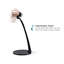 Lampe de bureau noire 15 po