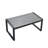4-Piece Patio Furniture Set Outdoor Balcony Porch Garden Backyard Lawn Furniture Gray Acacia Wood Table Top, Blue Cushion And Light Gray Rattan-524150568-524150574